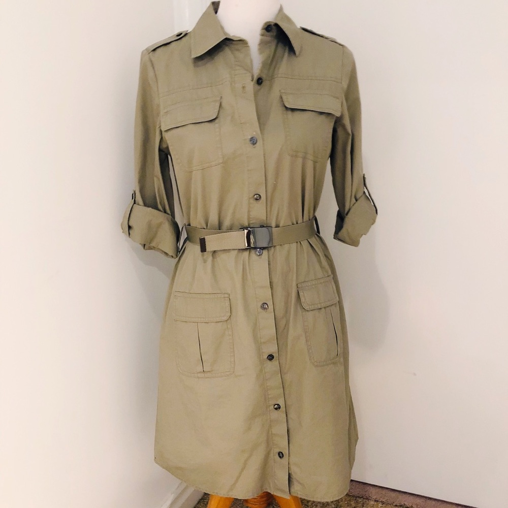 Kenneth Cole Army Style Dress